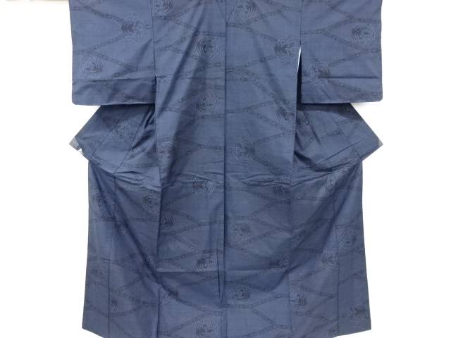 JAPANESE KIMONO / DORO OSHIMA TSUMUGI (5 maruki)